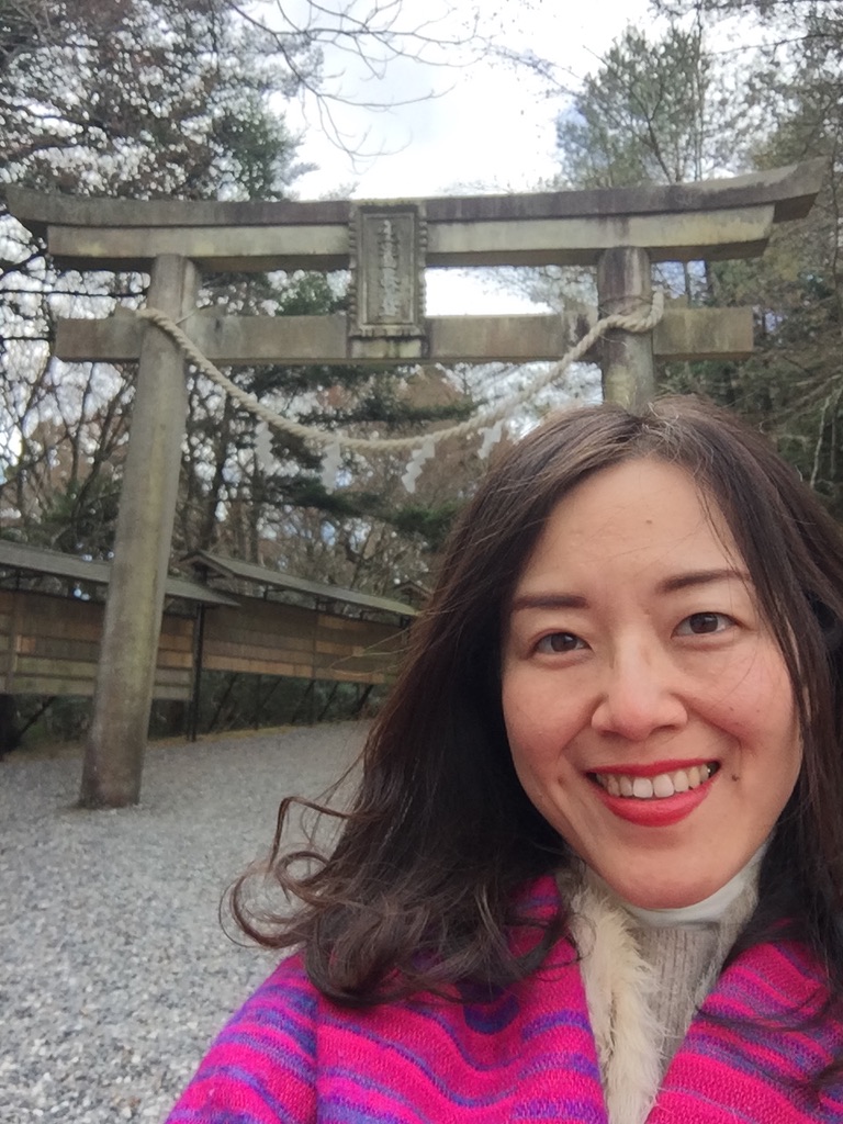 玉置神社、寒かったあ。