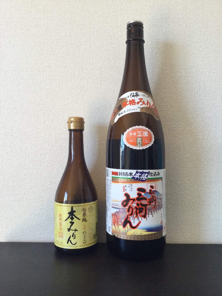 今は左の福来純のみりんを使用中。